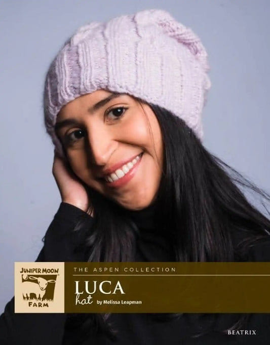 Juniper Moon Luca Hat Pattern - Paradise Fibers