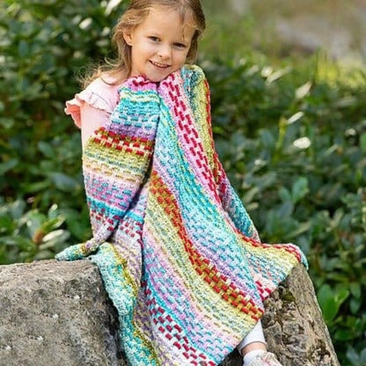 Juniper Moon | Perry Baby Blanket Pattern - Paradise Fibers