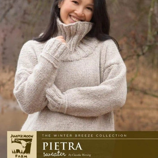 Juniper Moon Pietra Sweater Pattern - Paradise Fibers