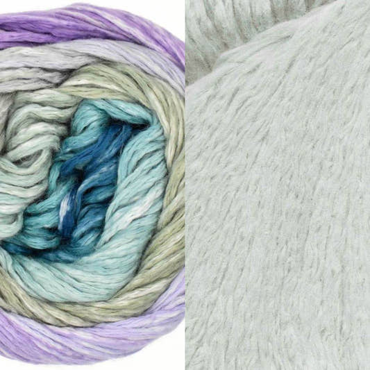 Juniper Moon Zeynep Wrap Kit color 220 Mermaid Dreams / 48 Seaglass