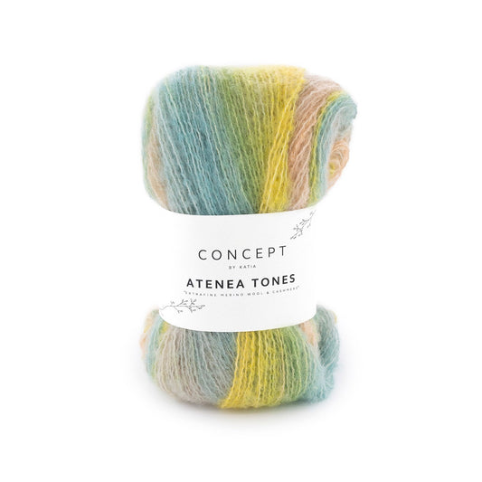 Katia Atenea Tones 206 - Orange-Grey-Green-Ochre