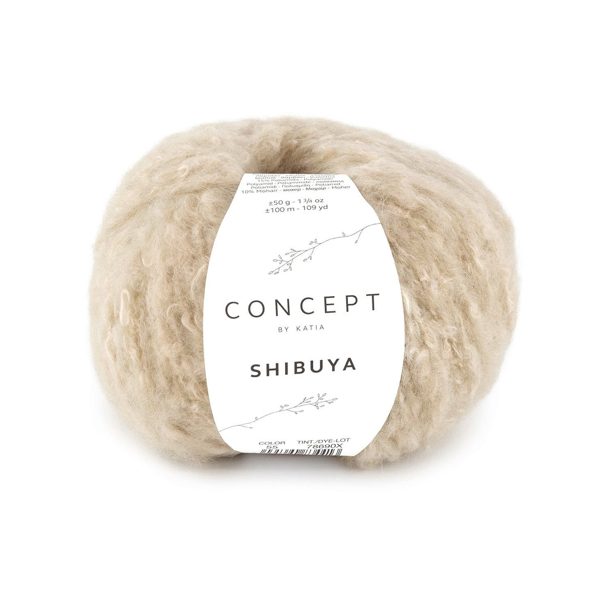 Katia Shibuya 55 - Stone grey