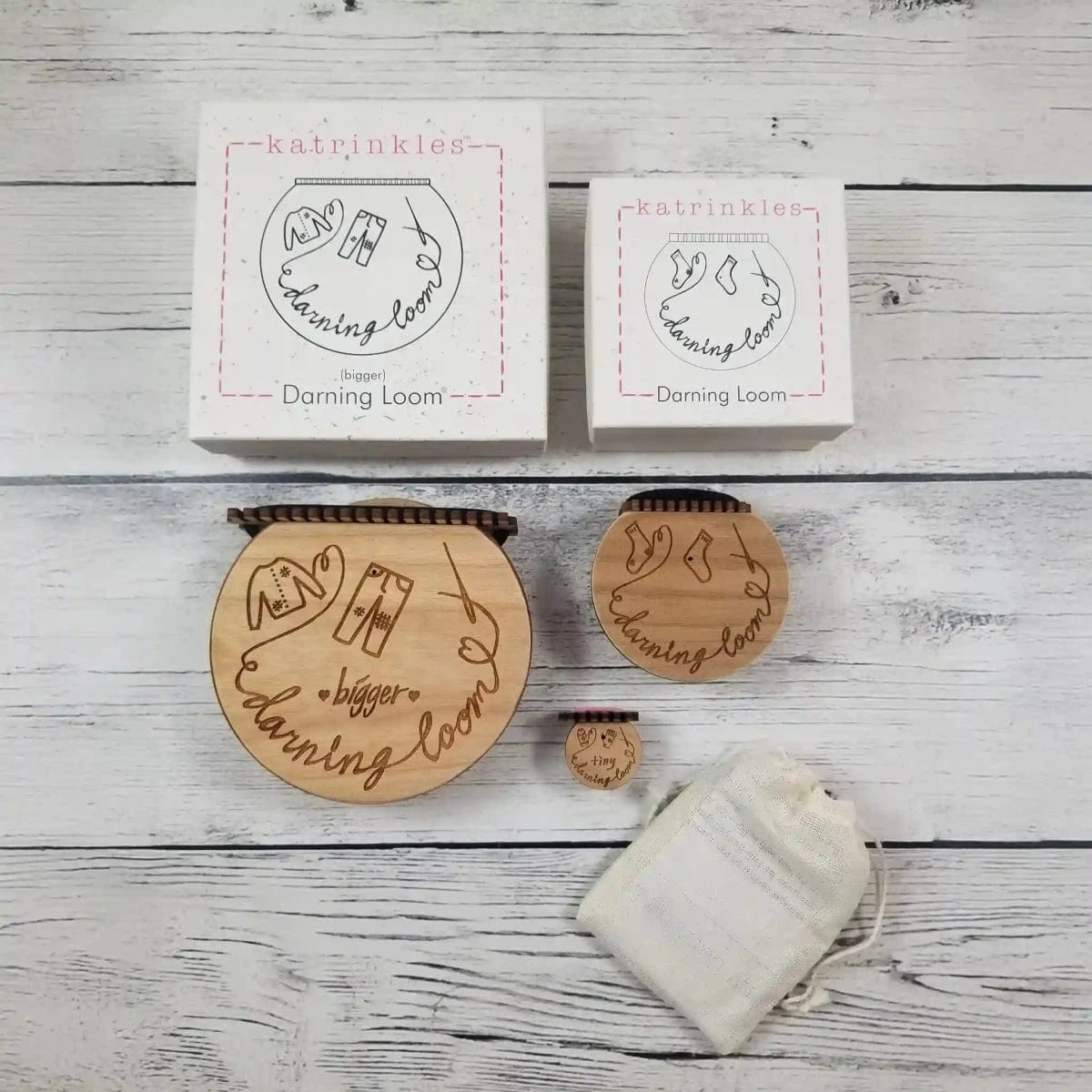 Katrinkles Darning & Mending Loom Kits - Paradise Fibers