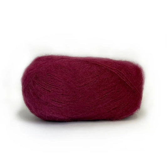 Kelbourne Woolens Harmony Lace Yarn in 615 Cranberry