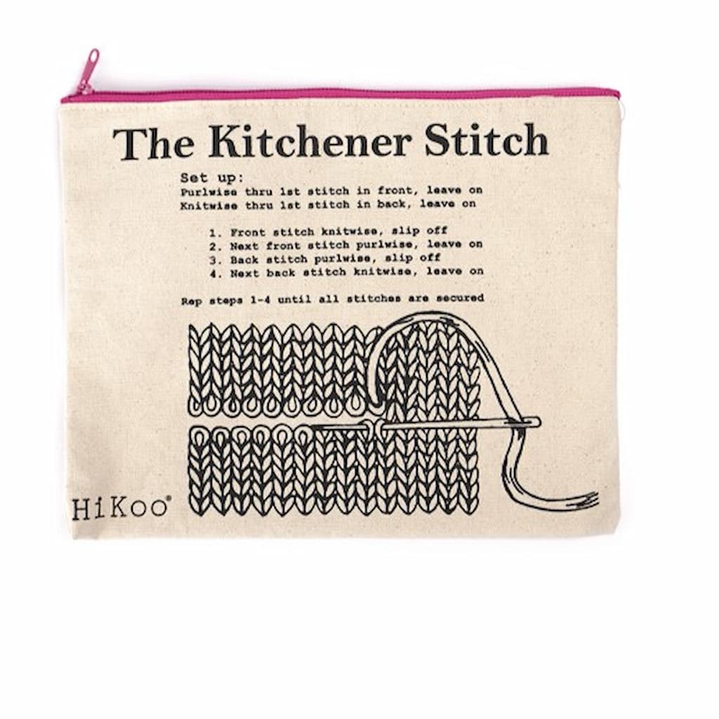Kitchener Stitch Pouch - Paradise Fibers