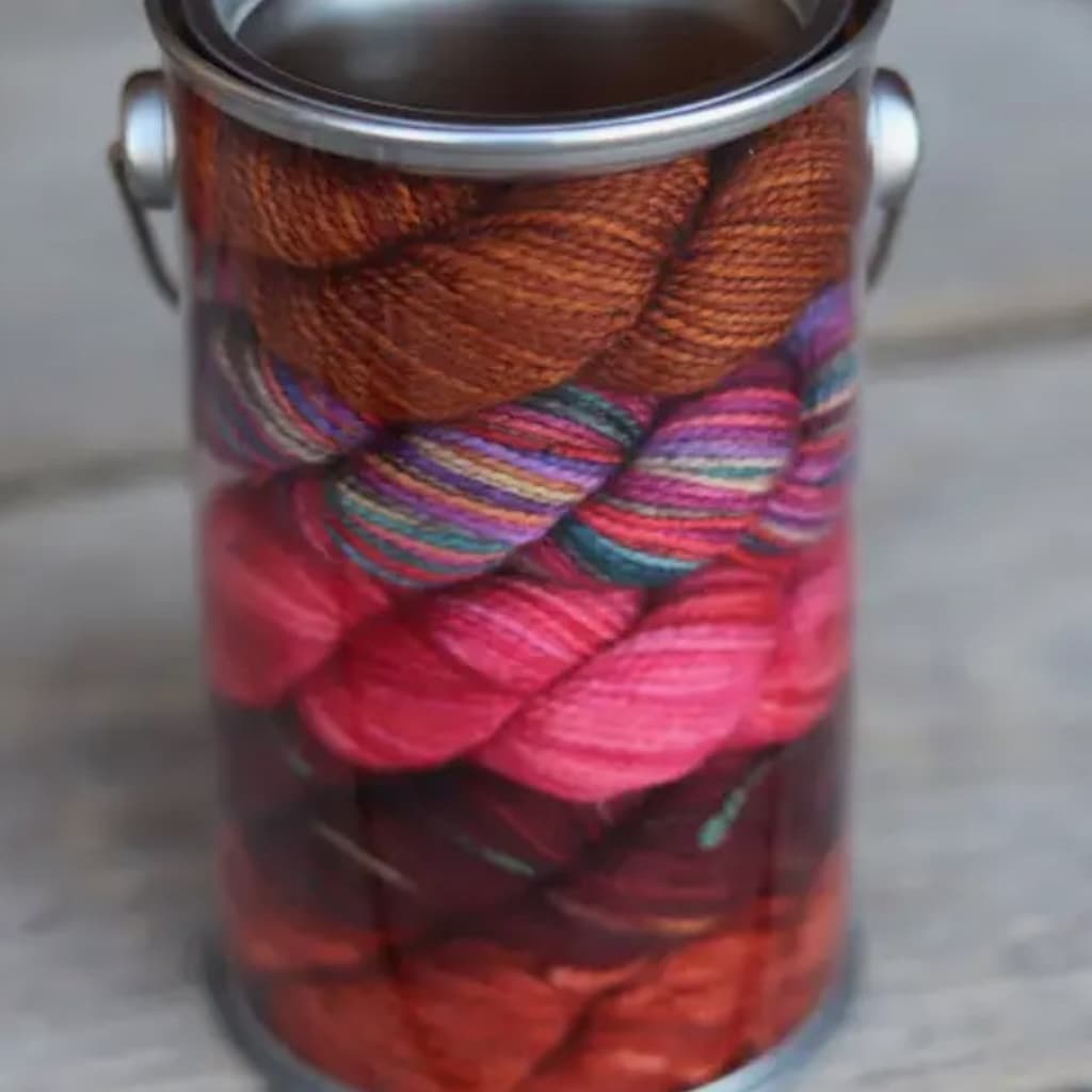Koigu Paint Can and Pattern Booklet Kit - Paradise Fibers