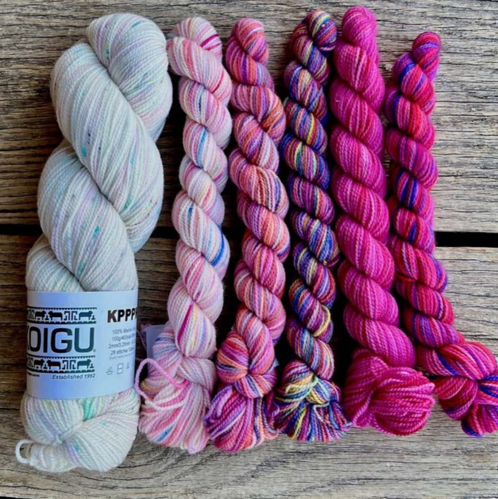 Koigu Striation Scarf Pack - Paradise Fibers