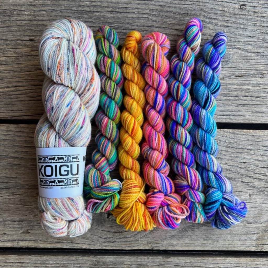 Koigu Striation Scarf Pack - Paradise Fibers