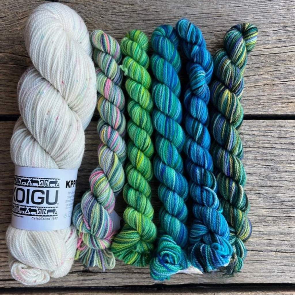Koigu Striation Scarf Pack - Paradise Fibers