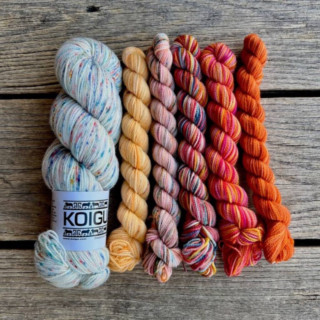 Koigu Striation Scarf Pack - Paradise Fibers