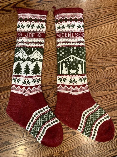 Kringle Village Stocking Collection — photo © Carolyn Fonte