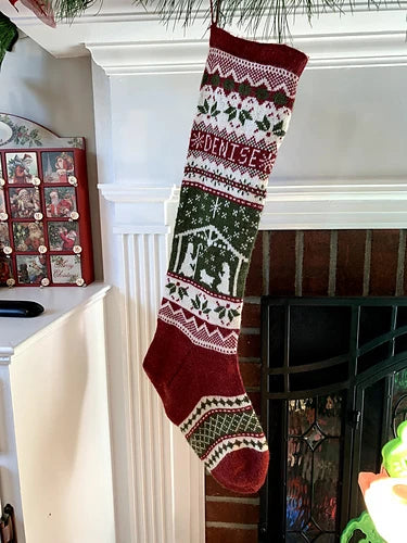 Kringle Village Stocking Collection — photo © Carolyn Fonte