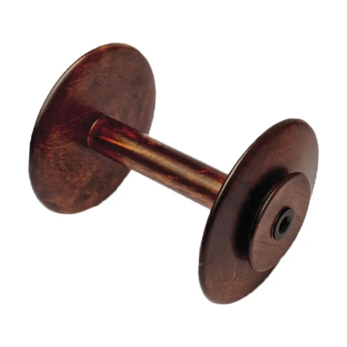 Kromski jumbo bobbin in Walnut, the bobbin that comes in the Kromski Symphony Jumbo Flyer Set