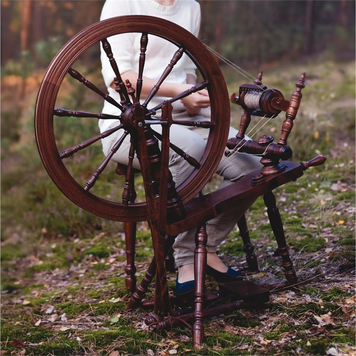 Kromski Symphony Spinning Wheel | Single Double Drive