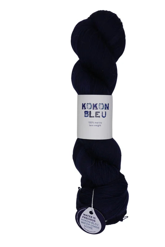 KOKON BLEU Merino Lace Superwash Yarn
