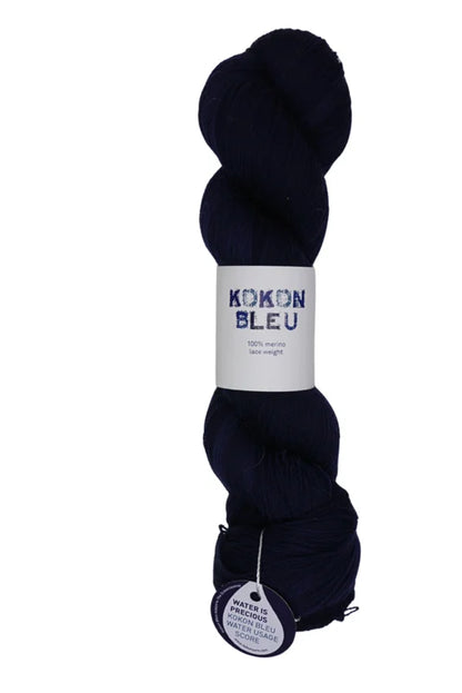 KOKON BLEU Merino Lace Superwash Yarn