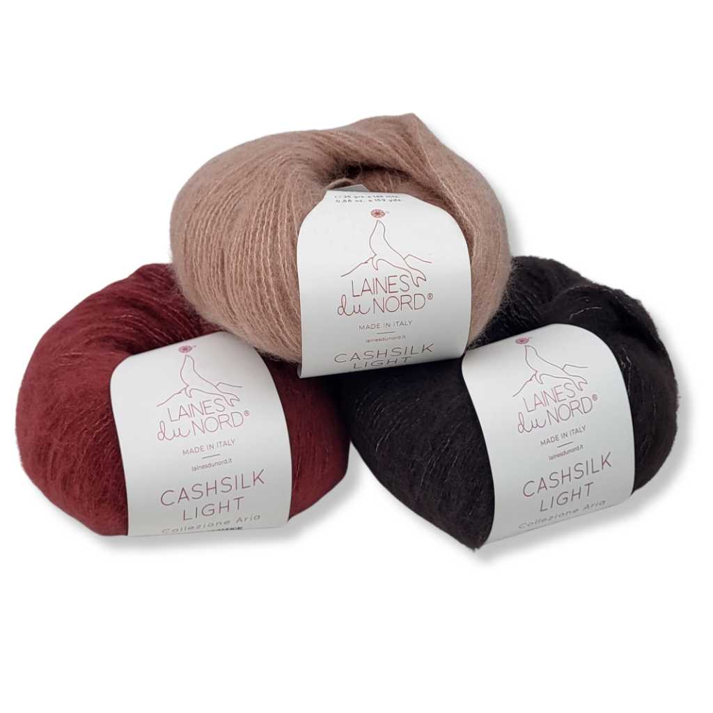Laines Du Nord CashSilk Light - Paradise Fibers