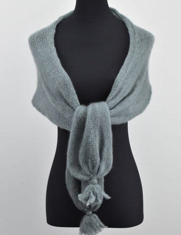 Laines Du Nord CashSilk Light Scarf with Tassel Kit - Paradise Fibers