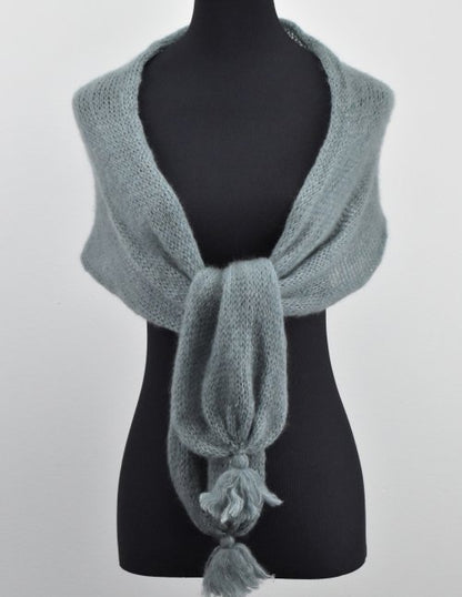 Laines Du Nord CashSilk Light Scarf with Tassel Kit - Paradise Fibers