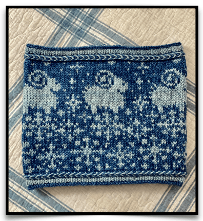 Lisa McFetridge | Snow Sheep Cowl - Paradise Fibers