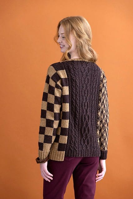 LORNA PULLOVER Pattern by Sandi Prosser Leaflet - Paradise Fibers