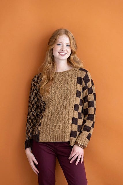 LORNA PULLOVER Pattern by Sandi Prosser Leaflet - Paradise Fibers