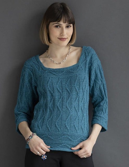 LOTTE PULLOVER Pattern by Laura Barker Leaflet - Paradise Fibers