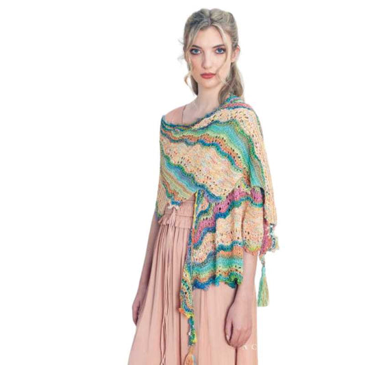 Louisa Harding | Zarya Shawl Pattern - Paradise Fibers