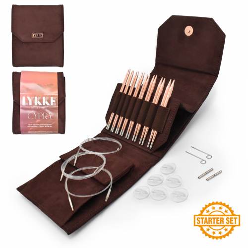 Lykke Interchangeable Knitting Needle Starter Sets - Paradise Fibers
