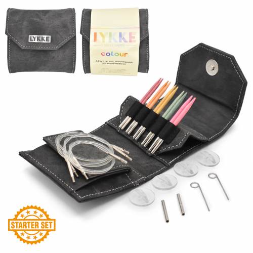 Lykke Interchangeable Knitting Needle Starter Sets - Paradise Fibers