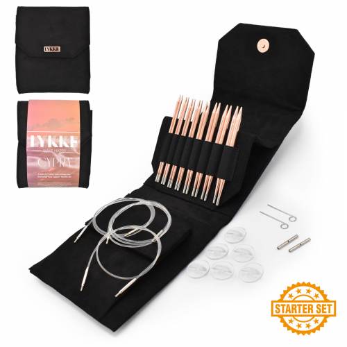 Lykke Interchangeable Knitting Needle Starter Sets - Paradise Fibers