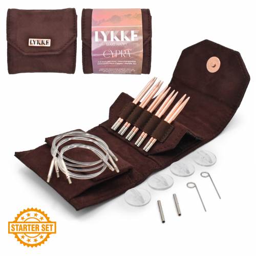 Lykke Interchangeable Knitting Needle Starter Sets - Paradise Fibers
