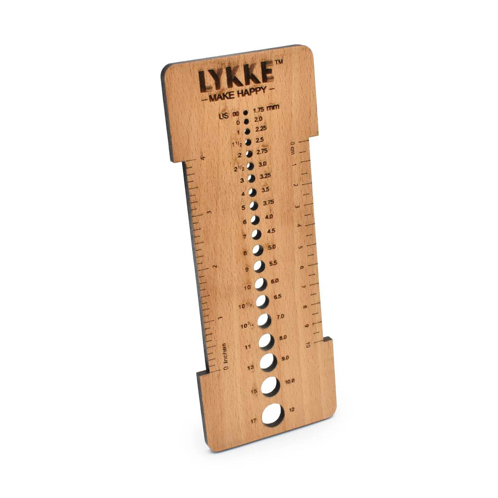 Lykke Needle Sizer and Gauge Tool - Paradise Fibers