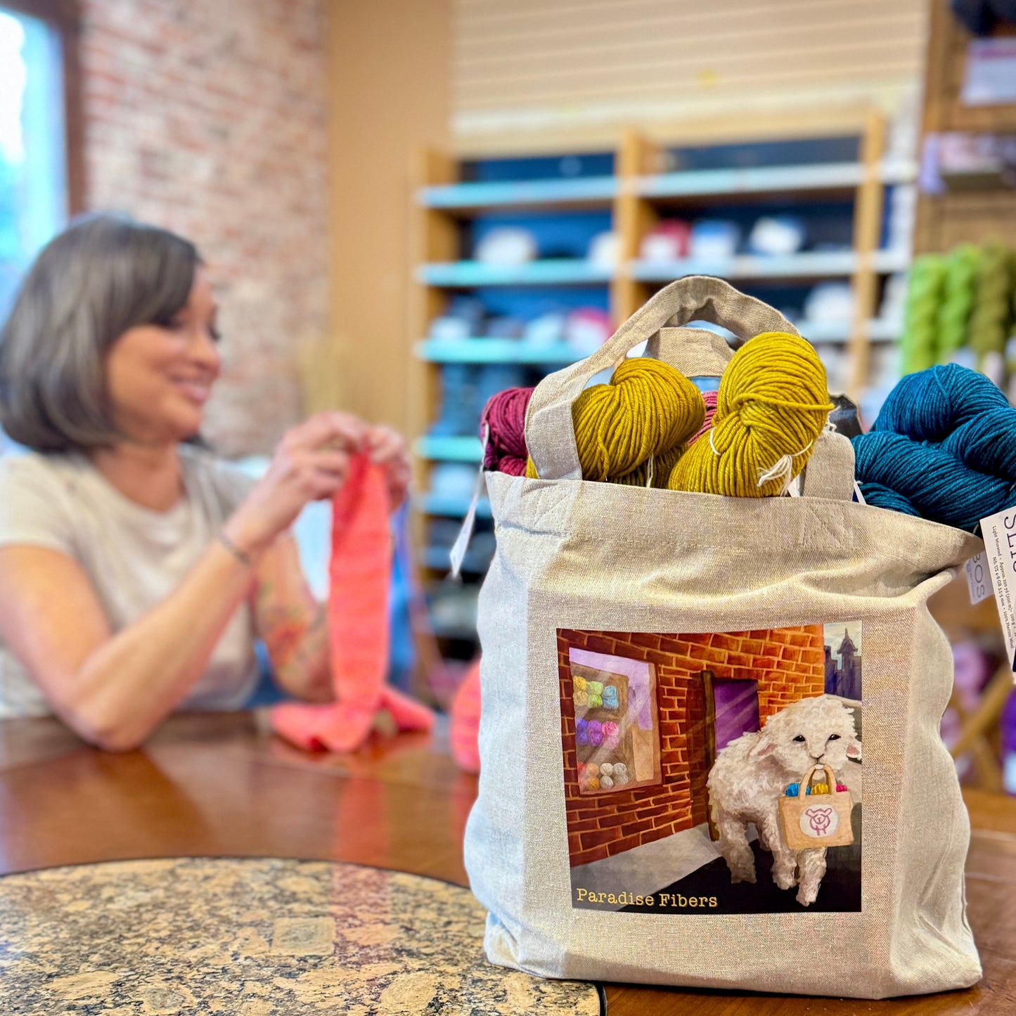 Paradise Fibers LYS Day 2026 Tote