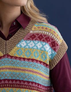 Maisie Vest Pattern by Jacqueline von Dillon - Paradise Fibers