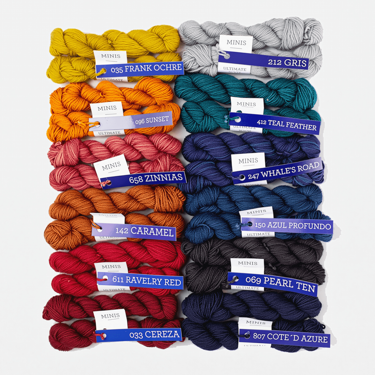 Malabrigo Ultimate Sock Minis Fingering Yarn - Paradise Fibers