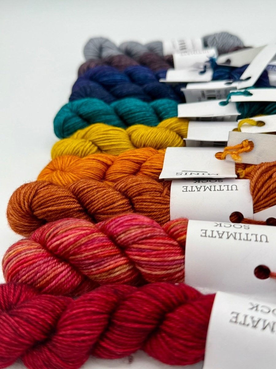 Malabrigo Ultimate Sock Minis Fingering Yarn - Paradise Fibers