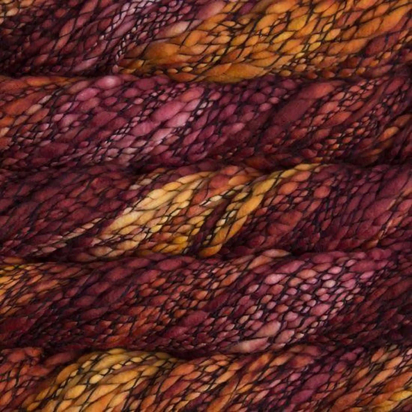 Malabrigo Caracol Super Bulky Yarn color 089 Flama
