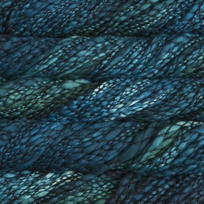 Malabrigo Caracol Super Bulky Yarn color 412 Teal Feather