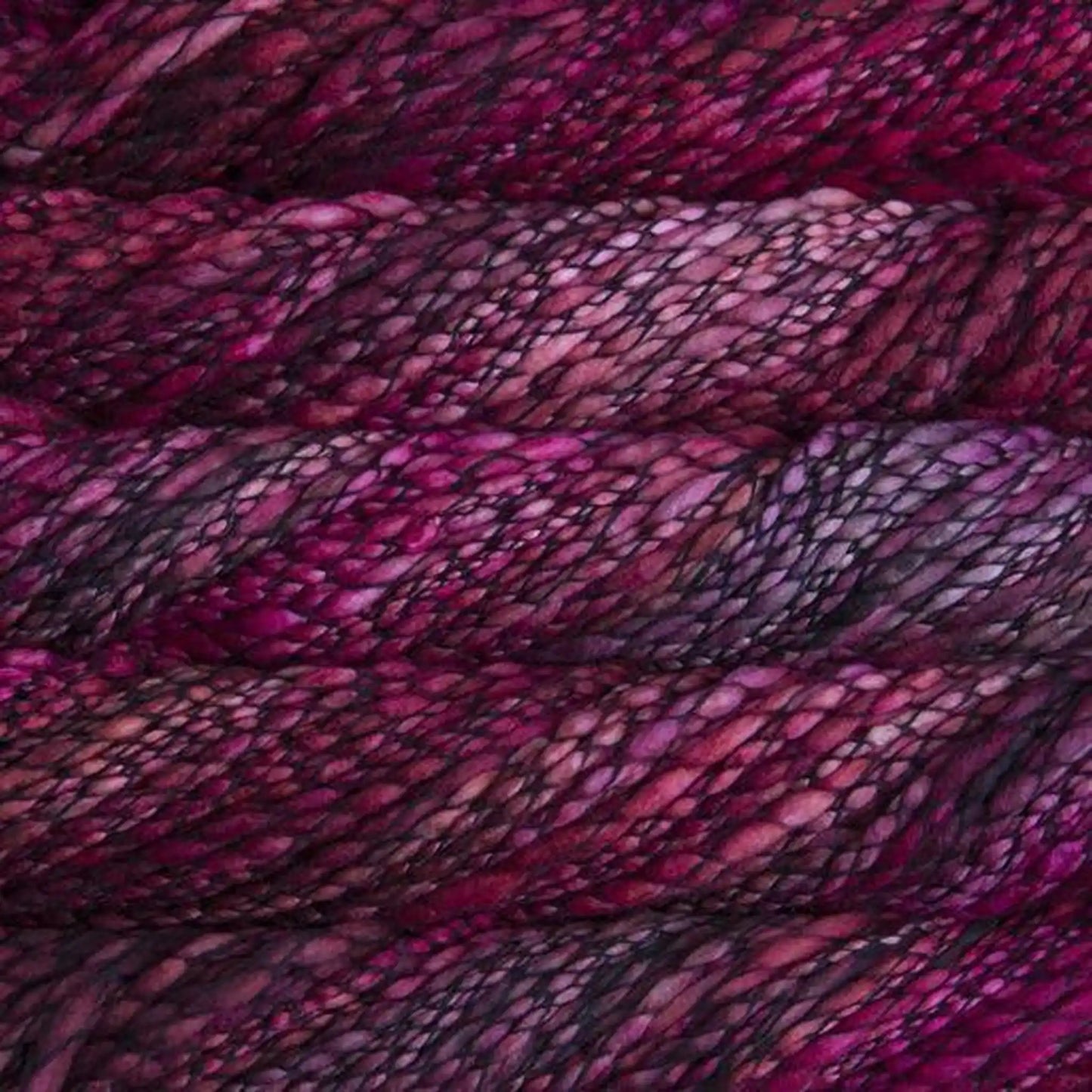 Malabrigo Caracol Super Bulky Yarn color 639 Rose