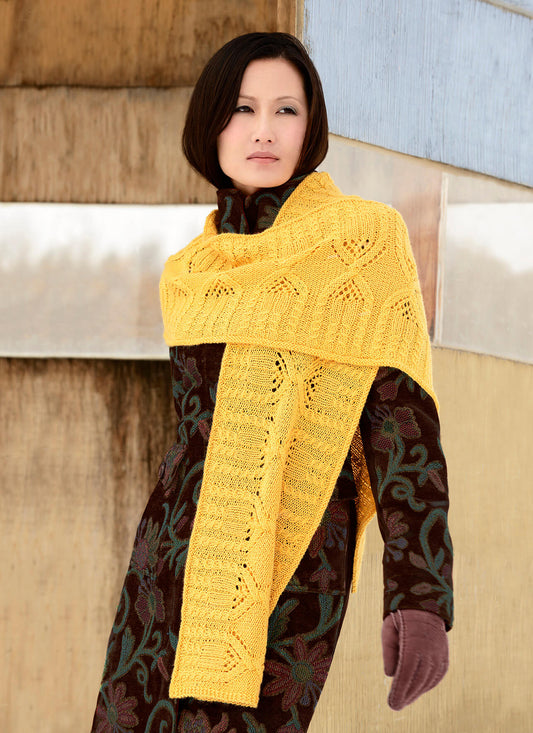 Czarina Wrap by Blue Sky Fibers