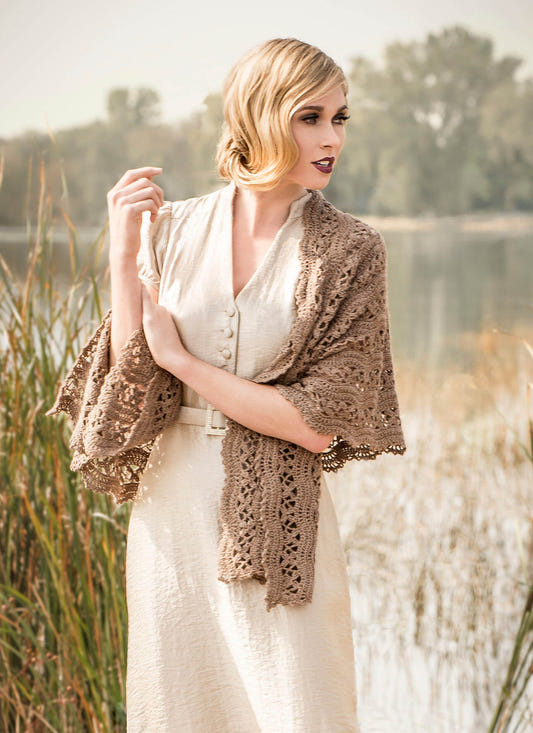 Daisy Wrap by Blue Sky Fibers
