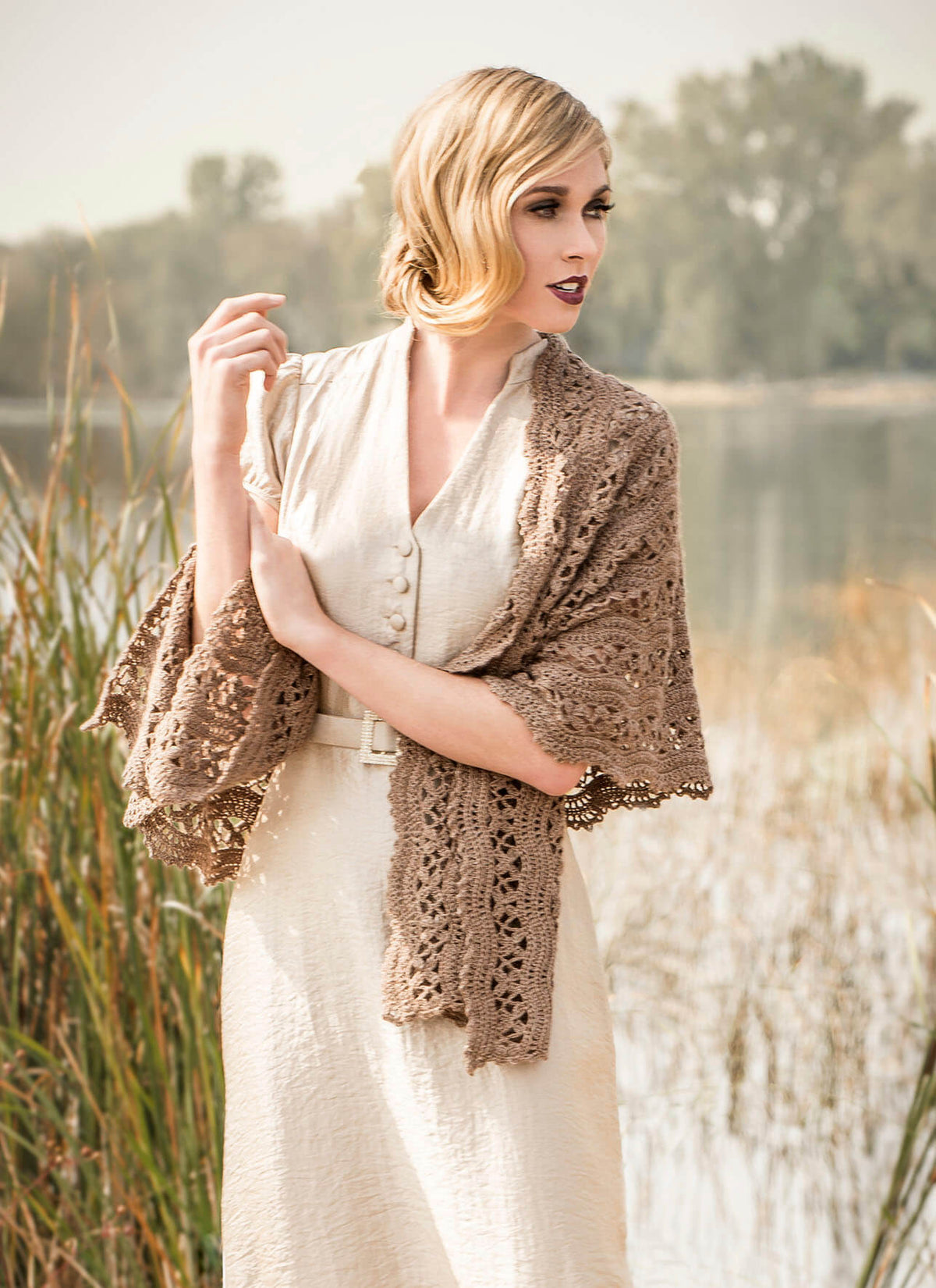 Daisy Wrap by Blue Sky Fibers