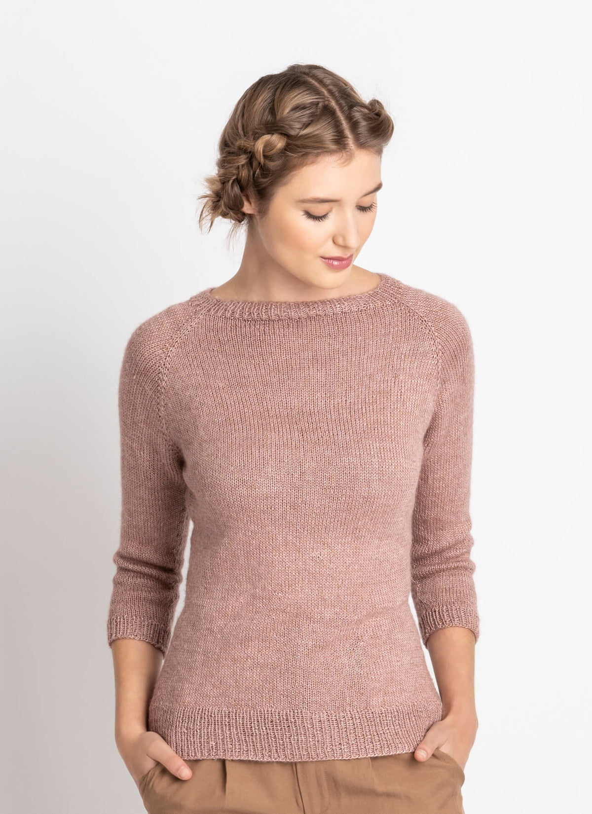 Montrose Sweater by Blue Sky Fibers