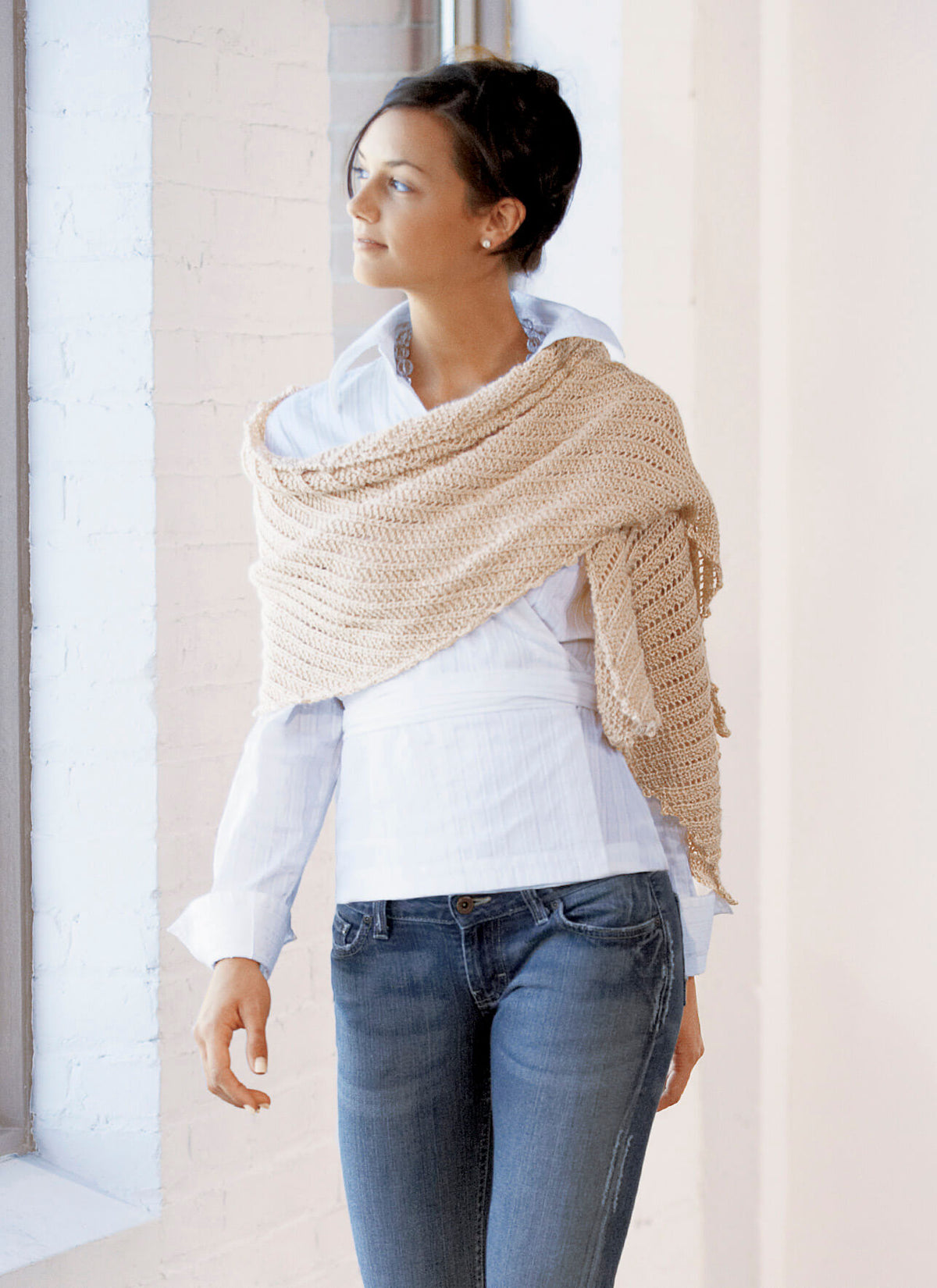 Rectangle Shawl by Blue Sky Fibers