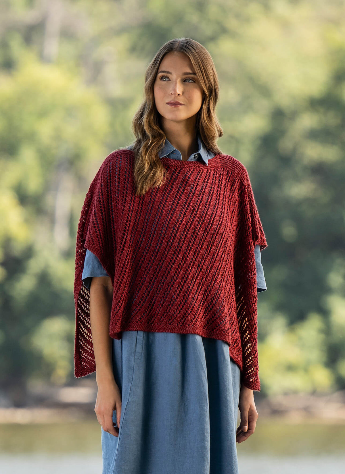 Ruby Wrap by Blue Sky Fibers
