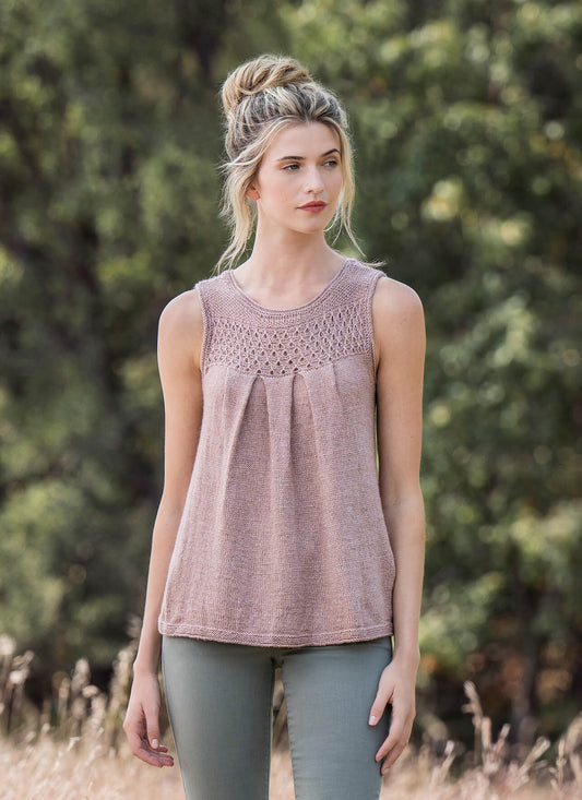 Shoreline Tank by Blue Sky Fibers