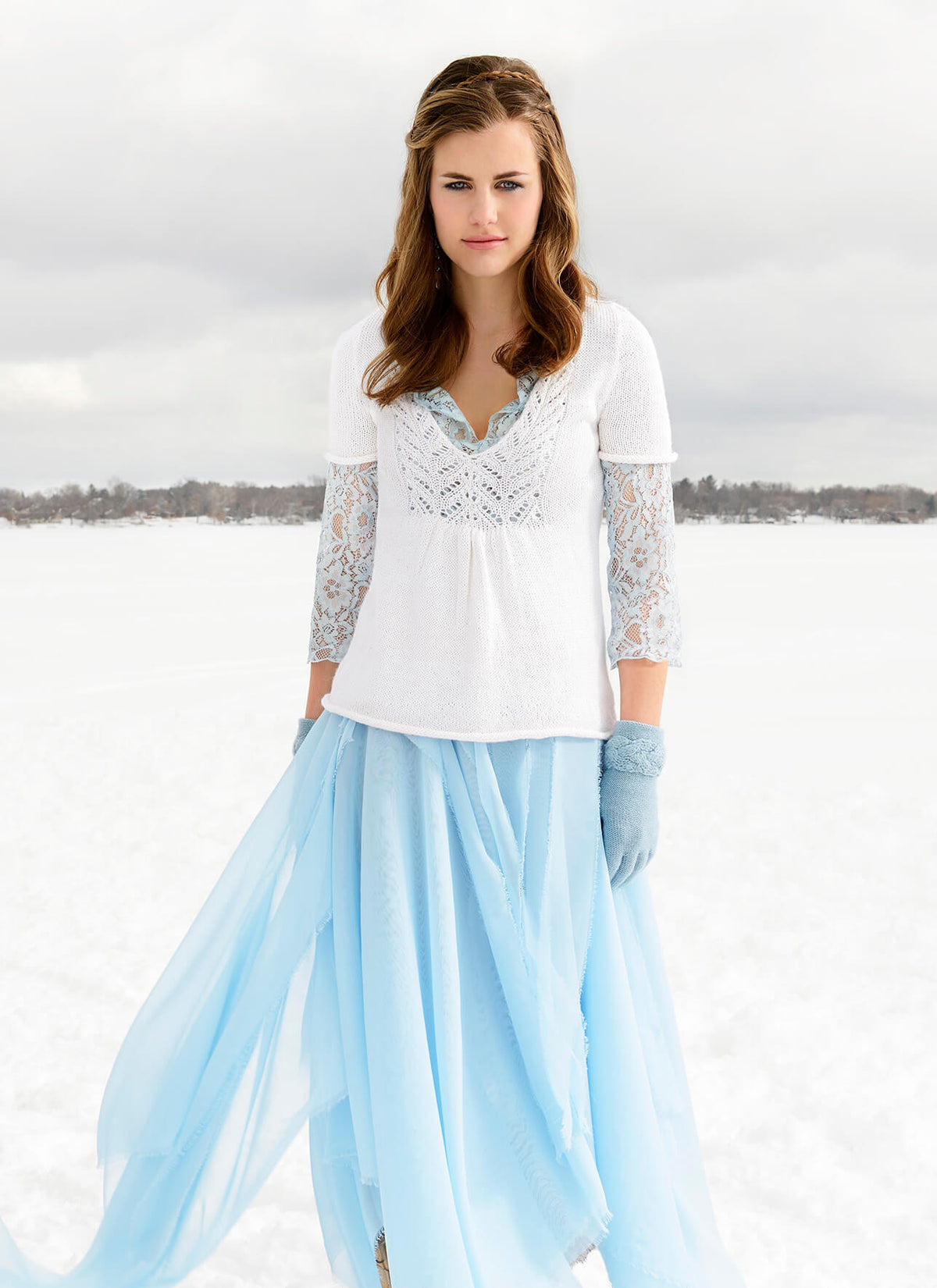 Sylvia Sweater by Blue Sky Fibers