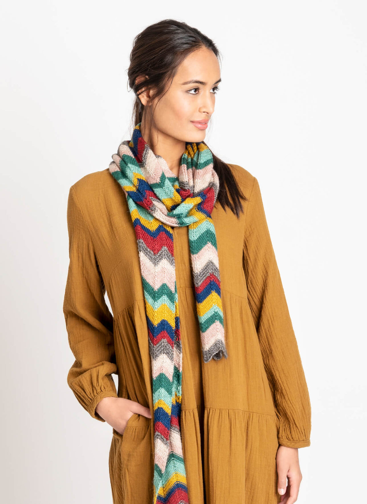 Vinton Scarf by Blue Sky Fibers