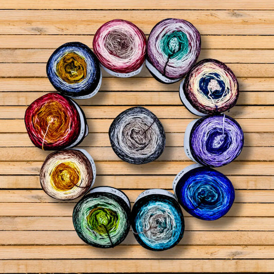 Malabrigo Metamorphosis Sock Light Fingering Yarn